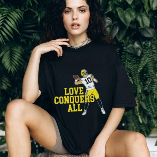 Official Jordan Love Conquers All Shirt