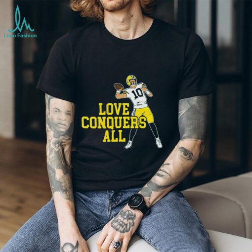 Official Jordan Love Conquers All Shirt