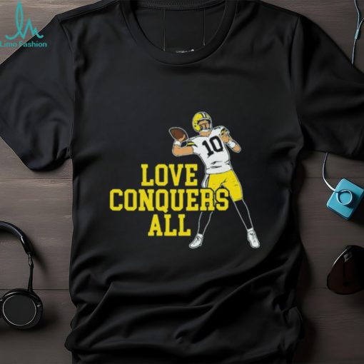 Official Jordan Love Conquers All Shirt