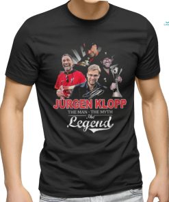 Official Jurgen Klopp The Man The Myth The Legend T Shirt