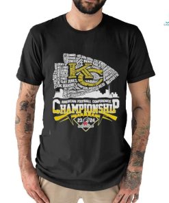 Official Kansas City Chiefs AFC Champions 2023 2024 Shirt