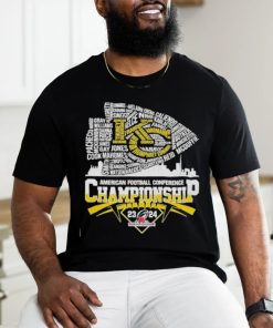 Official Kansas City Chiefs AFC Champions 2023 2024 Shirt