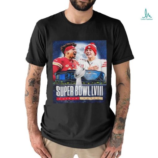 Official Kansas City Chiefs And San Francisco 49ers For The Super Bowl LVIII Is Set Classic T Shirt