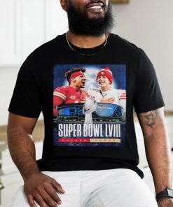 Official Kansas City Chiefs And San Francisco 49ers For The Super Bowl LVIII Is Set Classic T Shirt