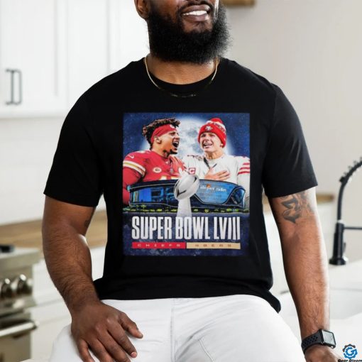 Official Kansas City Chiefs And San Francisco 49ers For The Super Bowl LVIII Is Set Classic T Shirt