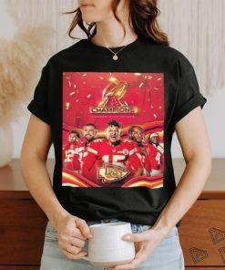 Official Kansas City Chiefs Back to Back AFC Champions Advanced 2024 Super Bowl LVIII Bound Classic T Shirt