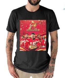 Official Kansas City Chiefs Back to Back AFC Champions Advanced 2024 Super Bowl LVIII Bound Classic T Shirt
