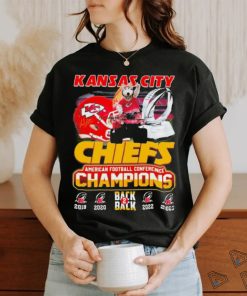 Official Kansas City Chiefs Mascot American Football Conference Champions Back To Back shirt