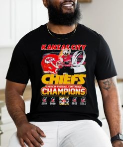 Official Kansas City Chiefs Mascot American Football Conference Champions Back To Back shirt