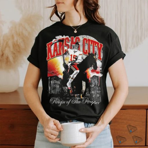 Official Kansas City Reign Of The Reapers T Shirt