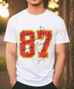 Official Karma Is The Guy On The Chiefs Shirt American Football Shirt Chiefs Jersey Shirt Travis Kelce Swift Shirt