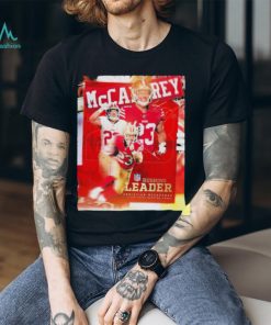 Official King christian mccaffrey rushing leader 1459 total rushing yards signature shirt