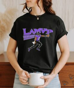 Official LAMVP Lamar Jackson Baltimore Ravens T Shirt