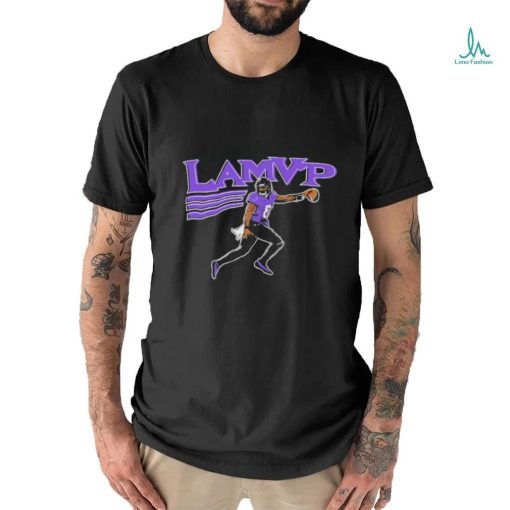 Official LAMVP Lamar Jackson Baltimore Ravens T Shirt