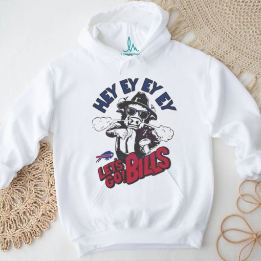 Official Mascot Hey Ey Ey Ey Let’s Go Bills shirt