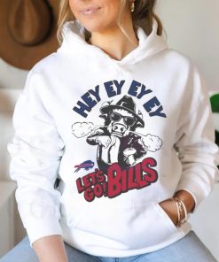 Official Mascot Hey Ey Ey Ey Let’s Go Bills shirt