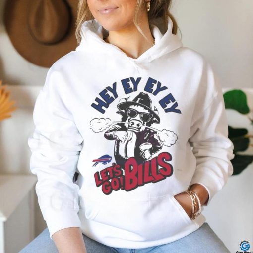 Official Mascot Hey Ey Ey Ey Let’s Go Bills shirt