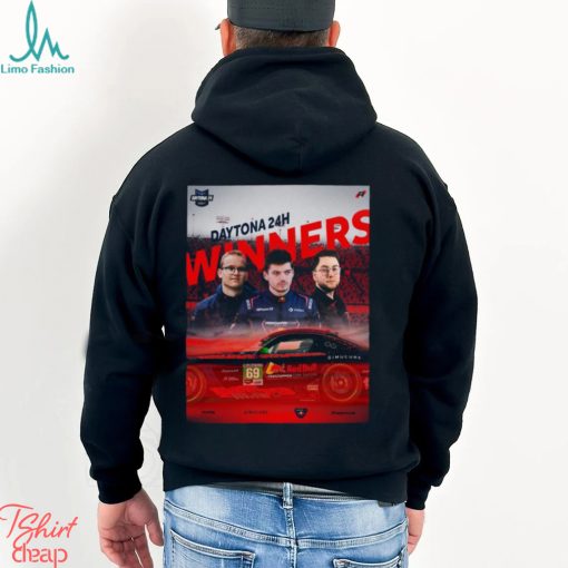 Official Max Verstappen Has Won The IRacing virtual Daytona 24h Together With His Teammates Gianni Vecchio And Ole Steinbraten Tshirt