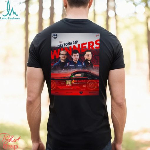Official Max Verstappen Has Won The IRacing virtual Daytona 24h Together With His Teammates Gianni Vecchio And Ole Steinbraten Tshirt