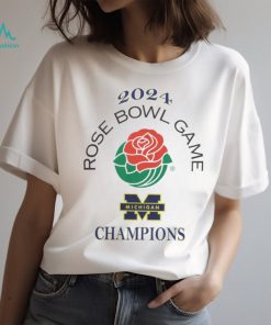 Official Michigan 2024 Rose Bowl Champions T Shirts