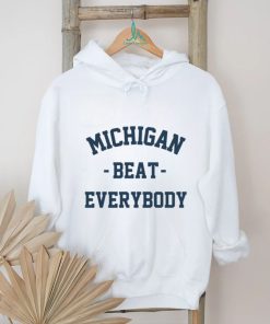 Official Michigan Beat Everybody Shirt Football Tee National Champs Shirt Champions T Shirt