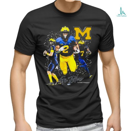 Official Michigan Wolverines 2024 National Champions Go Blue Shirt