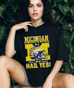 Official Michigan undefeated perfect season 23 24 hail yes shirt