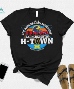 Official Michigan wolverines 2024 cfp national championship T shirt