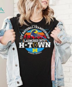 Official Michigan wolverines 2024 cfp national championship T shirt