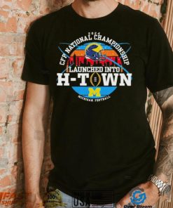 Official Michigan wolverines 2024 cfp national championship T shirt