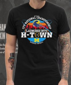 Official Michigan wolverines 2024 cfp national championship T shirt