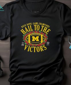 Official Michigan wolverines college Football playoff 2024 rose bowl champions hometown T shirt