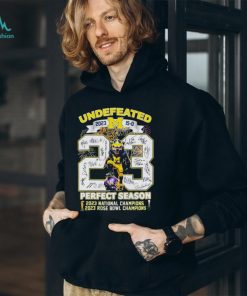 Official Michigan wolverines undefeated 2023 perfect season shirt