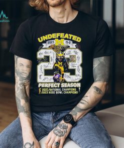 Official Michigan wolverines undefeated 2023 perfect season shirt