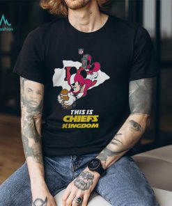 Official Mickey Mouse Chiefs Super Bowl LVIII Champions 2024 Red Shirts