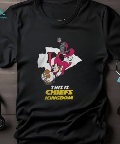 Official Mickey Mouse Chiefs Super Bowl LVIII Champions 2024 Red Shirts