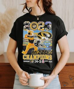 Official Missouri Tigers Mascot 2023 Goodyear Cotton Bowl Champions Shirt