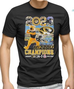 Official Missouri Tigers Mascot 2023 Goodyear Cotton Bowl Champions Shirt