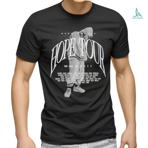 Official NF Real Music Hope Tour T shirts