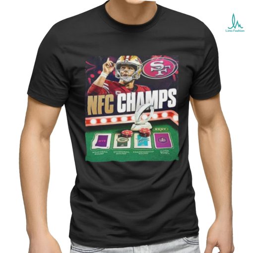 Official NFC Champions Are San Francisco 49ers Are Going To Super Bowl LVII Las Vegas Bound Classic T Shirt