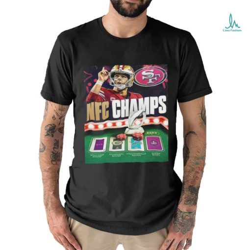 Official NFC Champions Are San Francisco 49ers Are Going To Super Bowl LVII Las Vegas Bound Classic T Shirt