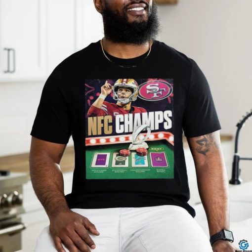 Official NFC Champions Are San Francisco 49ers Are Going To Super Bowl LVII Las Vegas Bound Classic T Shirt