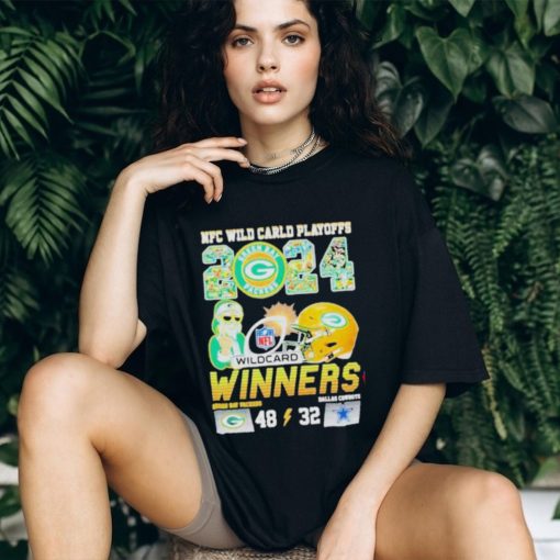 Official NFC wild card playoffs 2024 winners Green Bay Packers 48 32 Dallas Cowboys shirt