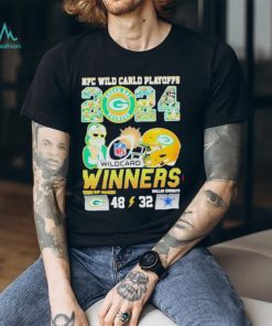 Official NFC wild card playoffs 2024 winners Green Bay Packers 48 32 Dallas Cowboys shirt