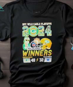 Official NFC wild card playoffs 2024 winners Green Bay Packers 48 32 Dallas Cowboys shirt