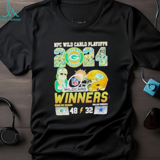Official NFC wild card playoffs 2024 winners Green Bay Packers 48 32 Dallas Cowboys shirt