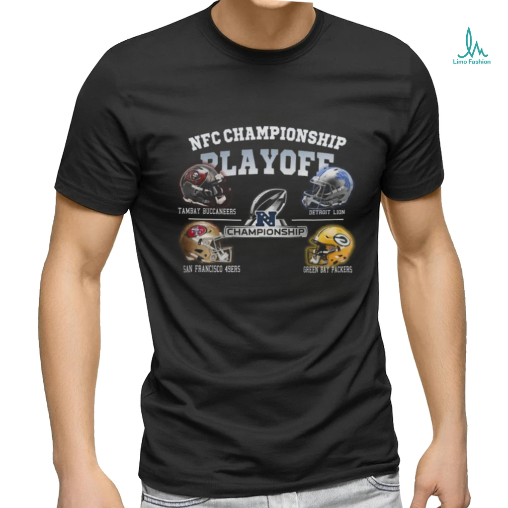 Official NFL Playoff Season 2023 2024 These Are The Four Head to Head Helmet NFC Championship Playoff Shirts Official NFL Playoff Season 2023 2024 These Are The Four Head to Head Helmet NFC Championship Playoff Shirts