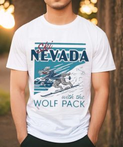 Official Nevada Ski With The Wolf Pack Retro Shirt, hoodie, sweater, long sleeve and tank top Official Nevada Ski With The Wolf Pack Retro Shirt