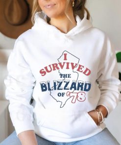 Official New Jersey I Survived The Blizzard Of ’78 T shirt