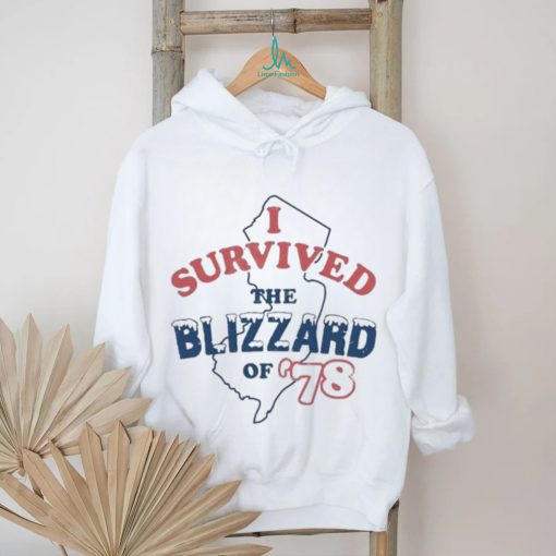 Official New Jersey I Survived The Blizzard Of ’78 T shirt